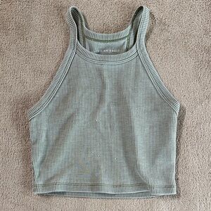 American Eagle Outfitters Sage Green Tank Top